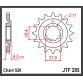 JT Forkædehjul - JTF285.14 CR250 CR500 