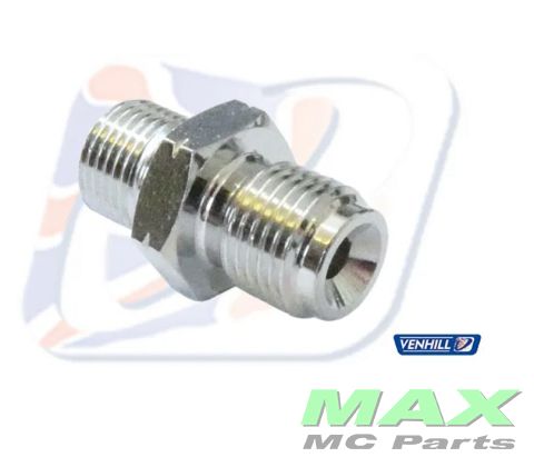 Adaptor 10x1X1/8BSP, Concave-Chrome VEN