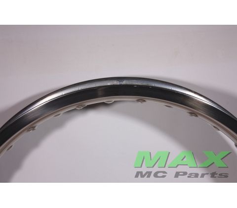 Bagfælg Excel 185x16 SILVER 28 HOLES