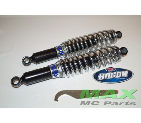 Hagon Twin Dæmper VT500 SHADOW 83-86