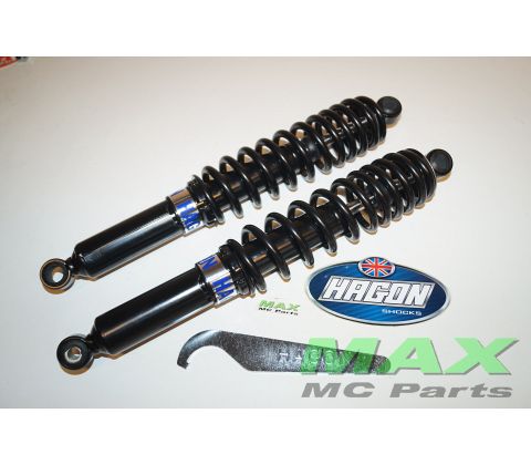 Hagon Twin BLK/BLK HONDA MOTO GUZZI