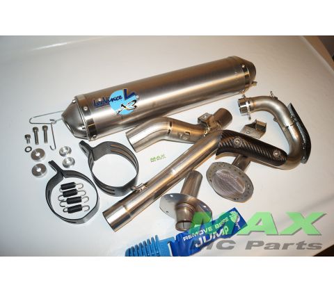 Leo Vince X3 HONDA CRF250 04-05 TITANIUM