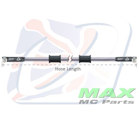 Bremseslange 1450 mm VENHIL STEEL