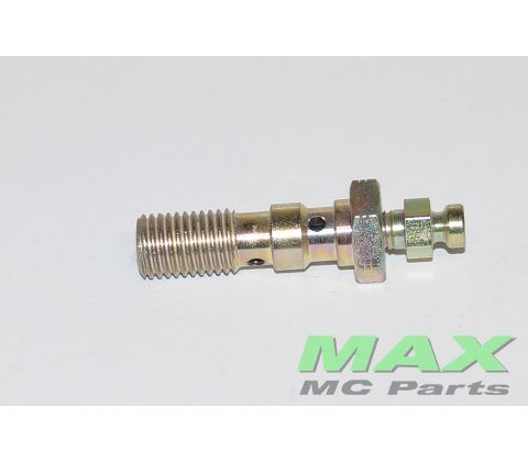 Banjo bolt M10x1,25 ZINK DOBBELT BLEED