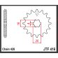 JT Fortandhjul - JTF416.15 DT125 RD125