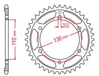 JT Bagkædehjul - JTR479.39 GPZ600 GPX600