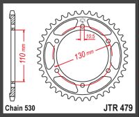 JT Bagkædehjul - JTR479.47