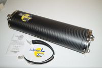 Oval Bolt-on Mufle Carbon CBR900 FIREBLA