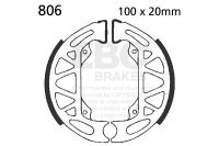 EBC brake shoe *REAR* 806 GILERA PIAGGIO
