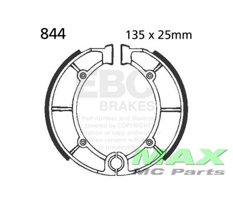 EBC brake shoe set 844