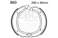 EBC brake shoe set 860 BMW R-MODELLER