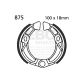 EBC brake shoe set 875