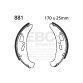 EBC brake shoe set 881