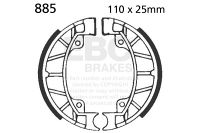 EBC brake shoe set 885