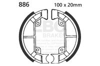EBC brake shoe set*REAR* 886 PIAGGIO