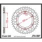 JT Bagkædehjul  - JTA897.52  ALU