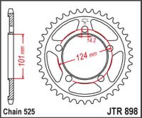 JT Bagkædehjul - JTR898.37 KTM 1190 RC9