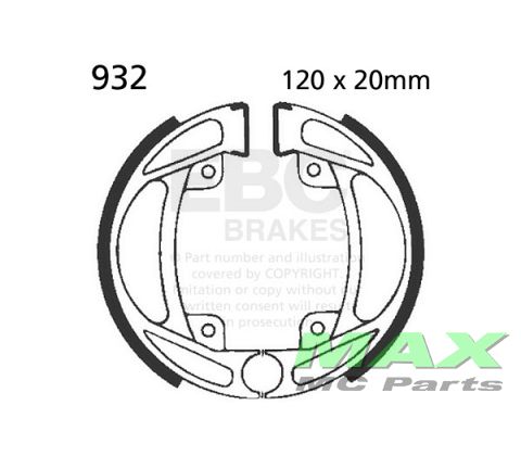 EBC brake shoe set 932 