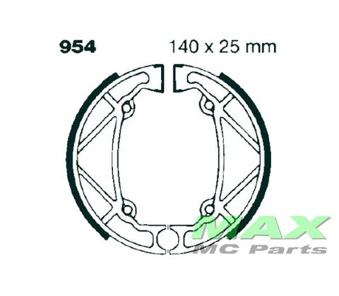 EBC brake shoe set 954