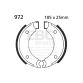 EBC brake shoe set *FRONT/REAR* 972 PUCH