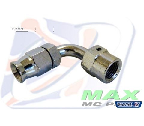 Samlestykke -2 x 1/8 BSP. 90 SWIVEL