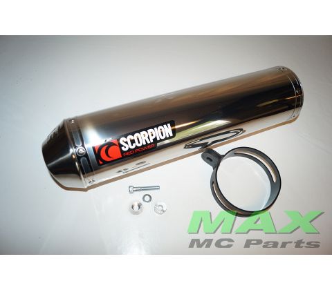 SCORPION SLIP-ON RUSTFRI RUND GT250