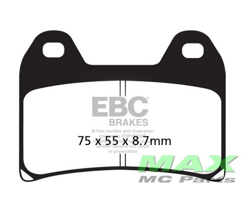 EBC EXTREME PRO DOUBLE H EPFA244HH