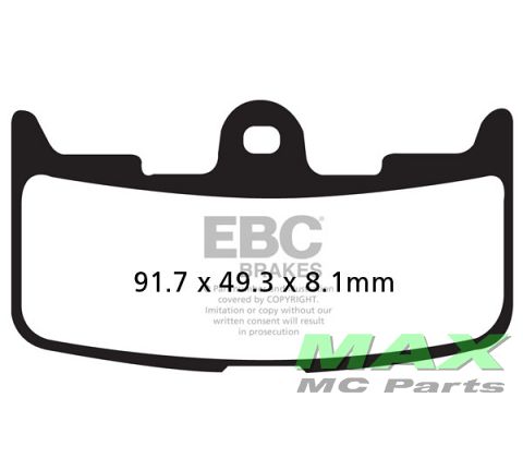 EBC EXTREME PRO DOUBLE H EPFA345HH