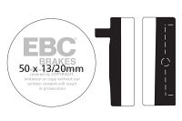 EBC Disc pad set FRONT FA012 CB750K0-K6