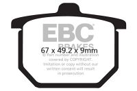 EBC Disc pad set FA031 FRONT/REAR CB750F
