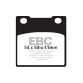 EBC Disc pad set FRONT FA045 52,5x53x11