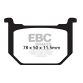 EBC Disc pad set FA051 *FRONT* SUZUKI