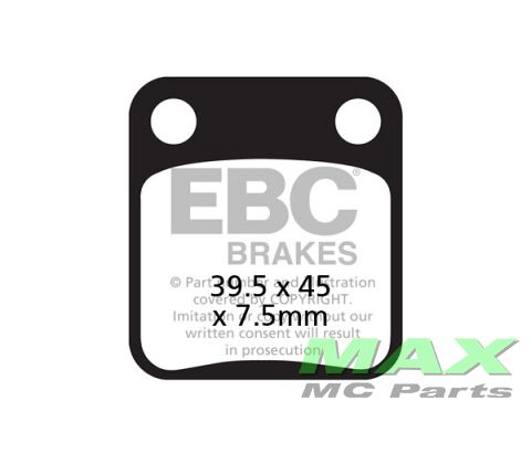 EBC Disc pad set FA054R - RACE SINTER
