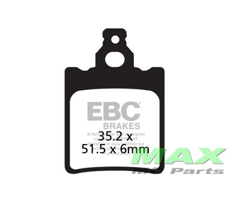 EBC Disc pad set REAR FA060