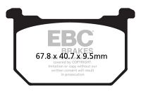 EBC Disc pad *FRONT* FA068 