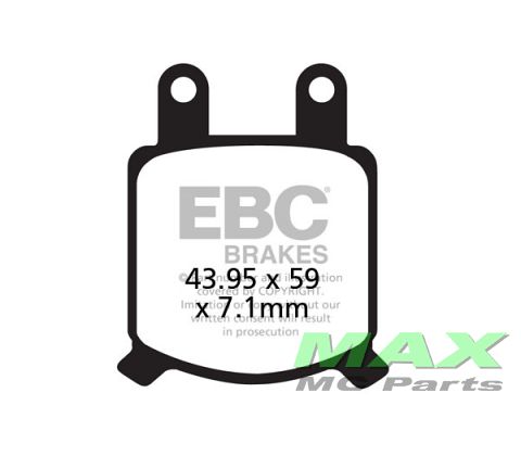 EBC Disc pad set FA076