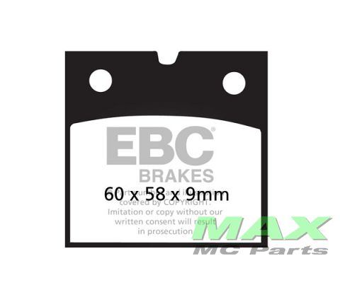 EBC Disc pad set *FRONT/REAR* FA077 BMW