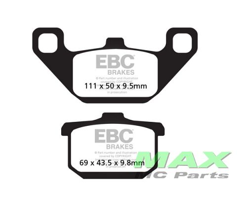 EBC Pads SINTER *FRONT/REAR* FA085HH