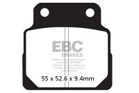 EBC Disc pad set FA122 CB450DX 89-92