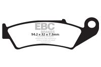EBC Disc pad set FRONT FA125TT MX
