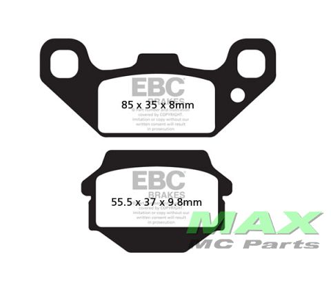 EBC Disc pad set FRONT FA128R