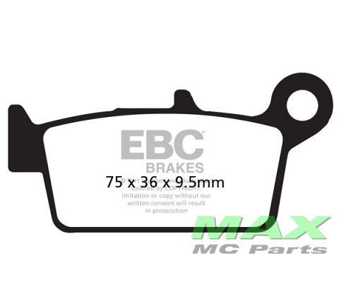 EBC Disc pad FA131/3 *FRONT/REAR*