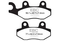 EBC Double- H Sintered Sportbike pad set