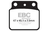 EBC Disc pad set REAR FA137R*USE:FA137TT