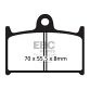 EBC Disc pad set FRONT FA145