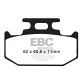 EBC MXS Sintered Race *REAR* FA152/2MXS