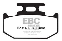 EBC MXS Sintered Race *REAR* FA152/2MXS