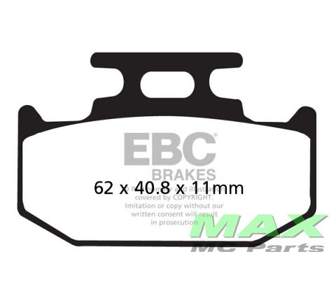 EBC Disc pad *REAR* FA152/2TT