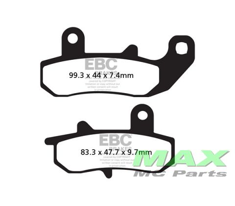 EBC Disc pad set REAR FA157R (SPORT)