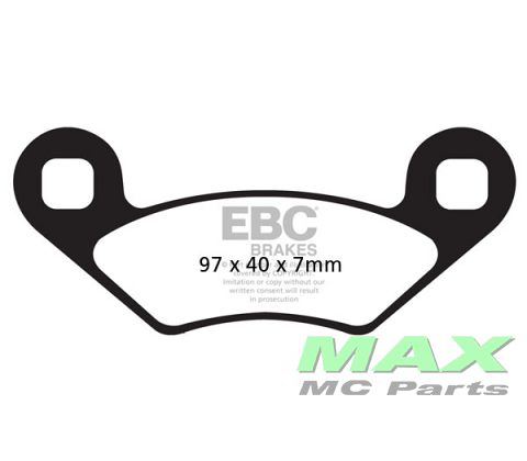 EBC Disc pad set FA159TT MX/ATV